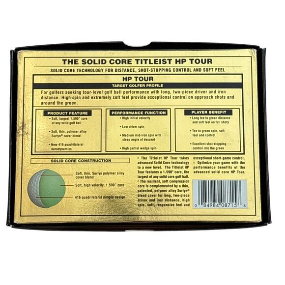 Titleist HP Tour High Velocity Core (Grand Geneva) Golf Balls 12 Balls Total - Picture 2 of 6